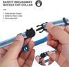 Классический ошейник Airtag для кошек Breakaway, светоотражающий ошейник для котят с держателем Apple Air Tag и колокольчиком для кошек, ширина 1 см и легкий