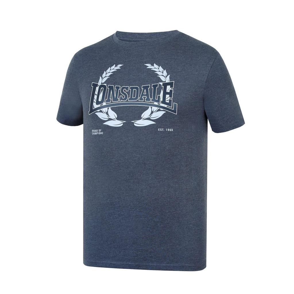 Lonsdale Mens Geometric Logo T-Shirt