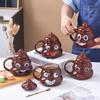 Милая Кружка-Какашка Смешная Керамическая Пародия Чашка-Какашка Личность Странная Чашка-Какашка Подарок на День Рождения