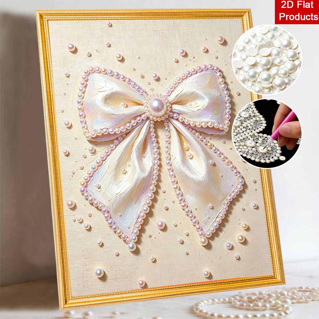 Pearl painting kit Bowknot DIY home decoration painting