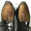 70s-80s Vintage Heinrich Dinkelacker Apollo Plain Toe Size 8F 26.5 Black(USED)