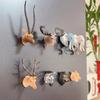 1PC Small Table Decoration Wall Decoration Resin Computer Decor Animal Fridge Decoration Kitchen Multiple Options Available