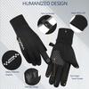 Loogdeel Touch Screen Outdoor Cycling Sports Warm Winter Running Ski Windproof Waterproof Gloves Boys Girls Children'S Gloves