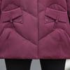 Middle Age Women Winter Short Down Jackets Vintage Embroidery Parkas Hooded Elegant Thick Warm Plus Size Down Coats Woman Outerwears