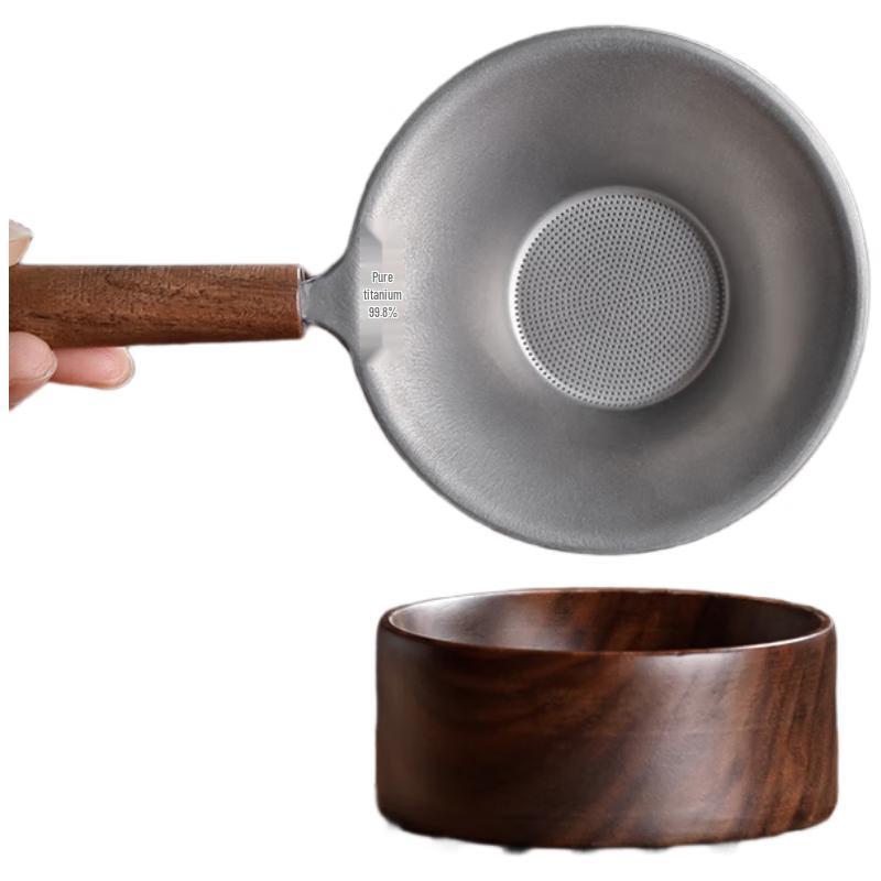 Pure Titanium Tea Strainer & Filter Set