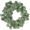 200CM Artificial Eucalyptus Garland Vine Ivy Handmade Fake Wreath Hanging For Home Garden Office Wedding Party Backdrop Arch Wall Decor