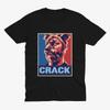 Crack Fox Tribute T Shirt | The Mighty Boosh Inspired Tee | Cult British Comedy Shirt | Retro Graphic Fan Gift