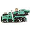 Масштаб Maisto Muscle Machines Muscle Transporter Литая модель автомобиля MACK Платформа 1968 Dodge Dart HEMI Gasser Зеленый 1/64 (1953 B-61 / - 11542)
