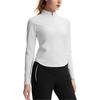 Fila Tennis Series Casual Solid Color Simple Basic Versatile Knit Long Sleeve Shirt Regular T-Shirt Women Tops A11W513213FWT