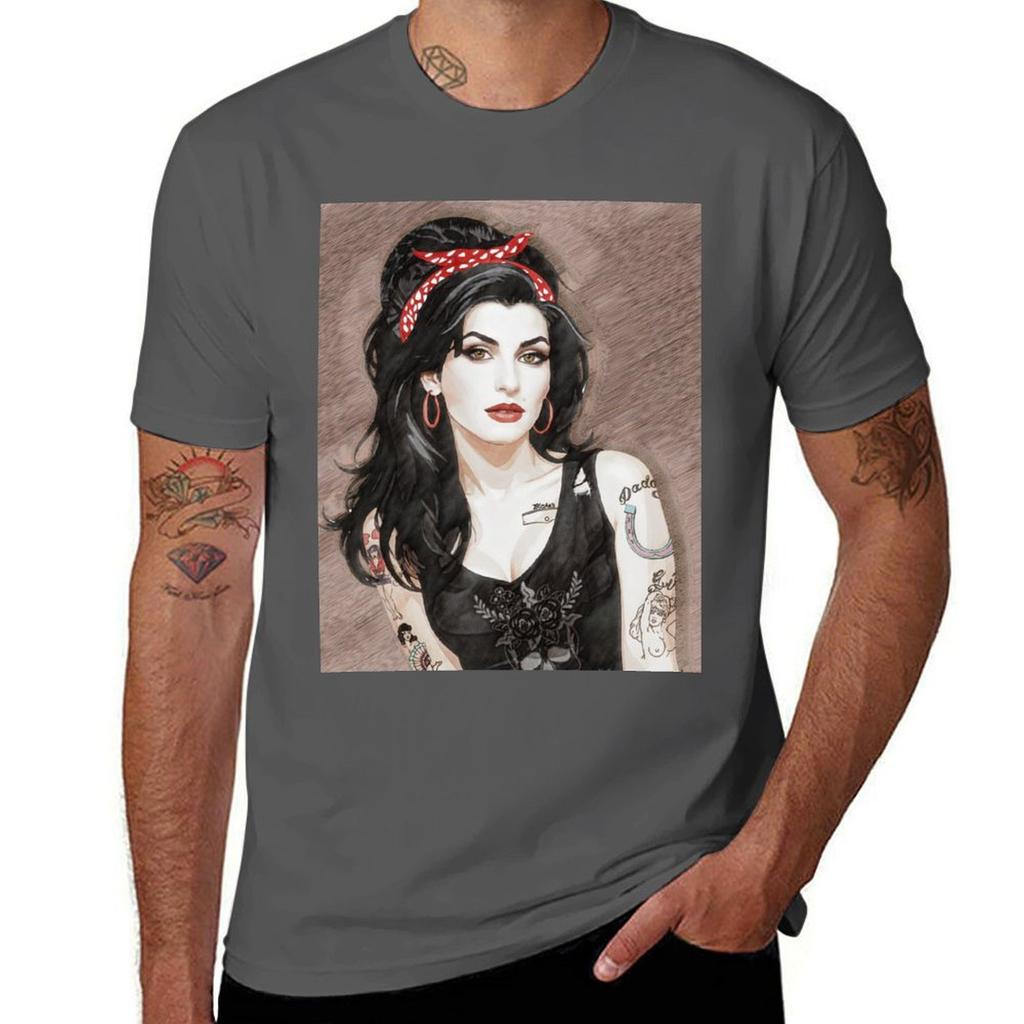 Just Amy Gaze Of Fame8 Tshirt Casual All Match Tee Shirt For Unisex