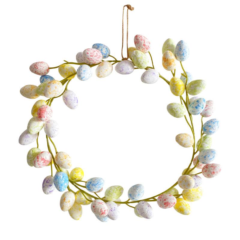 36cm Easter Egg Wreath Creative Easter Decorations Easter Gifts