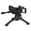 Military Equipment Black Machine Gun Howitzer Light Machine Gun Building Block Weapon Parts Building Block Equipment