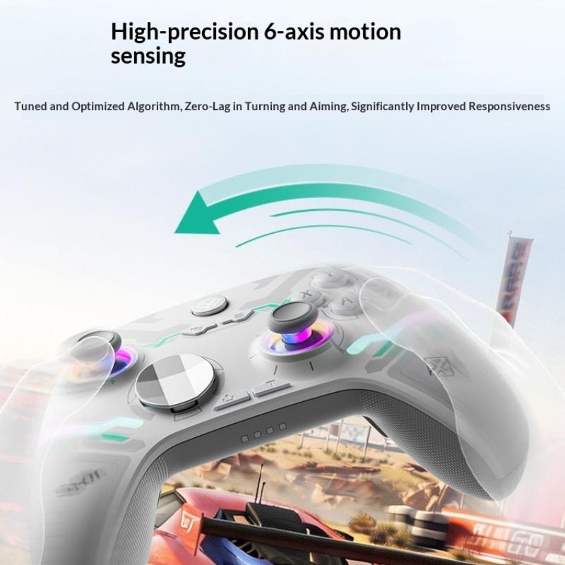 AOLION Dasheng 3nd Generation Gamepads MoJing Dual Trigger Six-Axis Motion Type-C Interface Gamepad for PC/Steam/Switch/Horizon