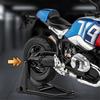 1/12 BMW R NINE T сплав ретро спортивный мотоцикл модель литой металлический уличный гоночный мотоцикл модель звуковая и световая детская игрушка подарок