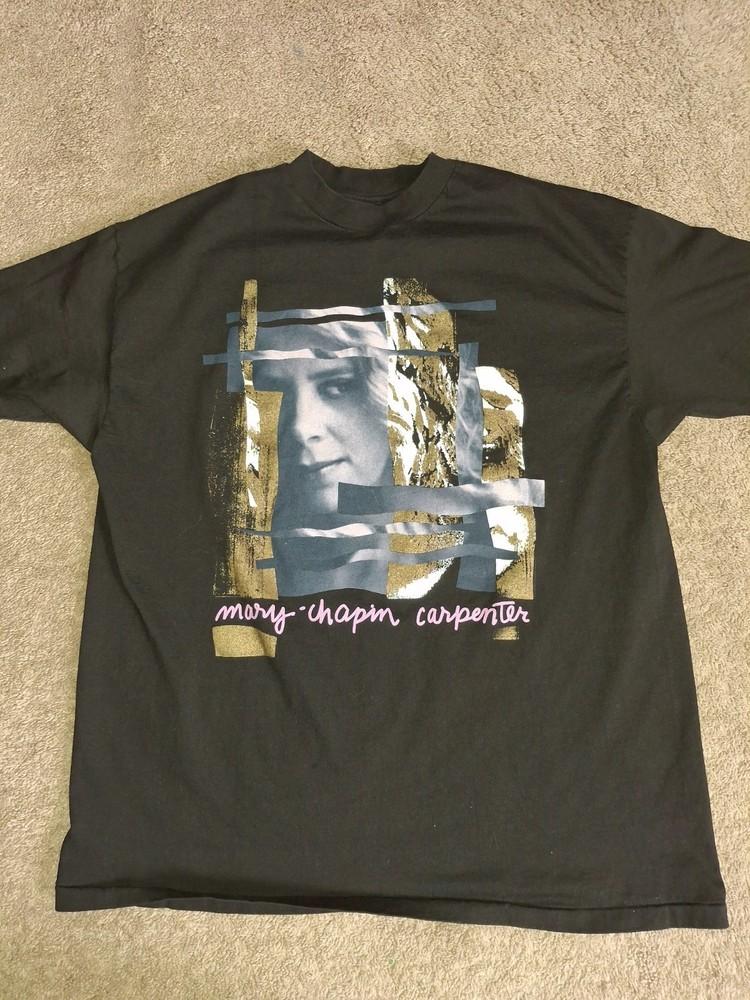 90's Mary Chapin Carpenter Poster Black Unisex Shirt S-5XL LO583 Unisex T-Shirt