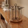 Non-Slip Upside Down Cup Holder Large Capacity Glass Cup Storage Rack Mug Storage Rack  Home