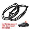 EPDM Flame-retardant Weatherstrip Seal for Honda Accord 10th Gen 2018-2023 Doorpost Rubber Strip 72350-TVA-A01 72310-TVA-A01