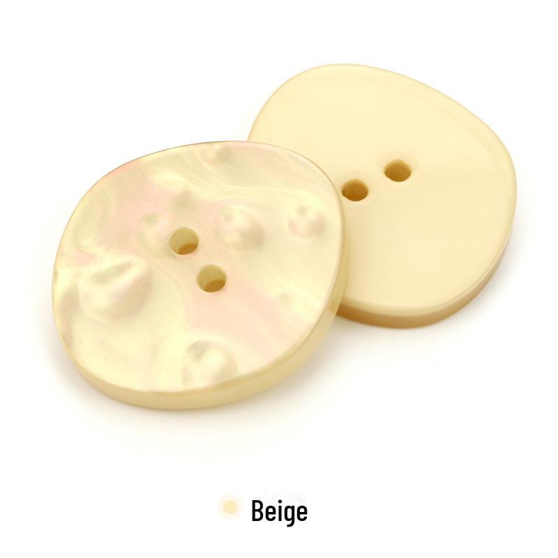 Irregular Resin Buttons for Decorative Clothing: Unique Accessories for Coats, Shirts, and Sweaters
