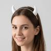 Resin Ox Horn Hair Clips Animal Anime Headband Devil Horn Hairband  Daily Styling