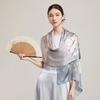 100% Silk Scarf Women Print Hangzhou Handkerchief Pure Silk Neckscarves Luxury Bufandas Silk Shawl Long Scarf