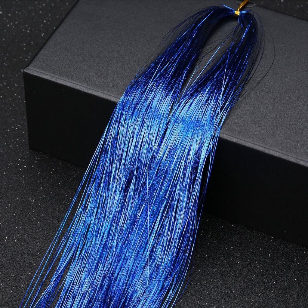47 Inches Hair Extension-Tinsel 12 Colors 2400 Strands Hair Extensions For Women