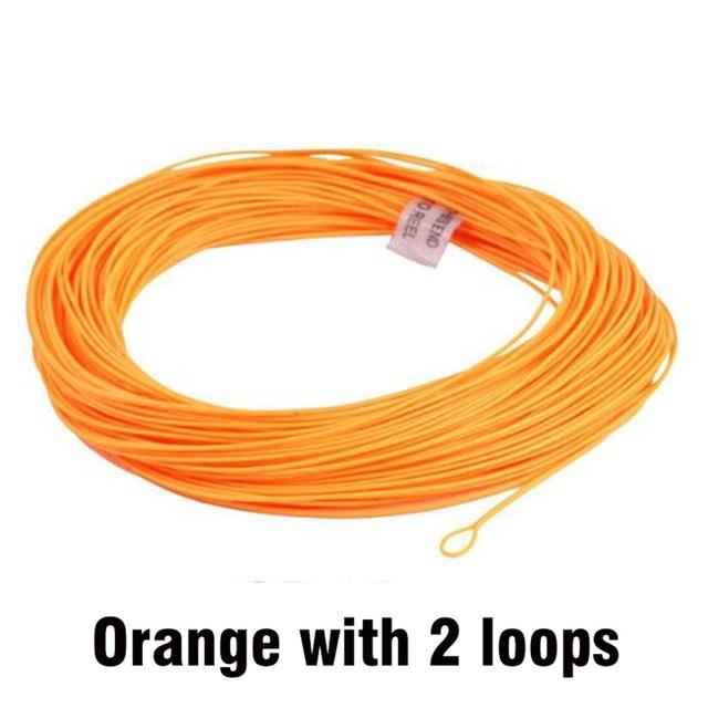 Kylebooker WF3F-WF8F СО ПРИВАРНОЙ ПЕТЛЕЮ Леска с грузом, ПЛАВАЮЩАЯ 100-ФУТОВАЯ леска для ловли нахлыстом