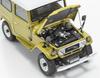Kyosho Оригинальный фургон Toyota Land Cruiser 40, готовый продукт KS08971Y 1/18 (желтый)