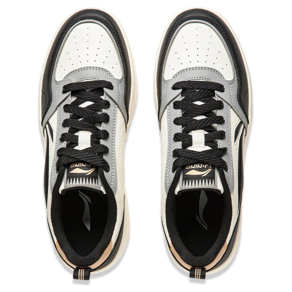 Li Ning Yuan Bao V2 Versatile Casual Comfortable Thick Sole Height Increasing Non-Slip Wear-Resistant Skate Shoes Men Skate Shoes AGCU111-6