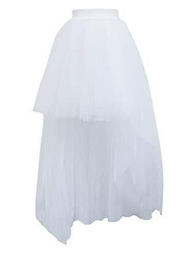 Swallowtail Sexy Black Mesh Tutu Skirt: European & American Style, Short Front, Long Back, Puffy Design for Adults