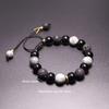 Volcanic Stone Pixiu 18 Seed Panlong Mantra Beaded Bracelet Black Bracelet