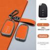 Stylish Zinc Alloy + Leather 2 3 Button Car Key Case for S0 Prado Yaris Vios Previa Protective Case Keyless Car Accessories JH0