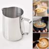 Steaming Coffee Barista Latte Coffee Pitcher Frother Cup Milk Frothing Jug Cream Froth Pitcher