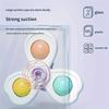 1/3/6pcs Children's Suction Cup Spinning Top Toy, Suitable for Desktop, Glass and Tile Walls and Other Scenes