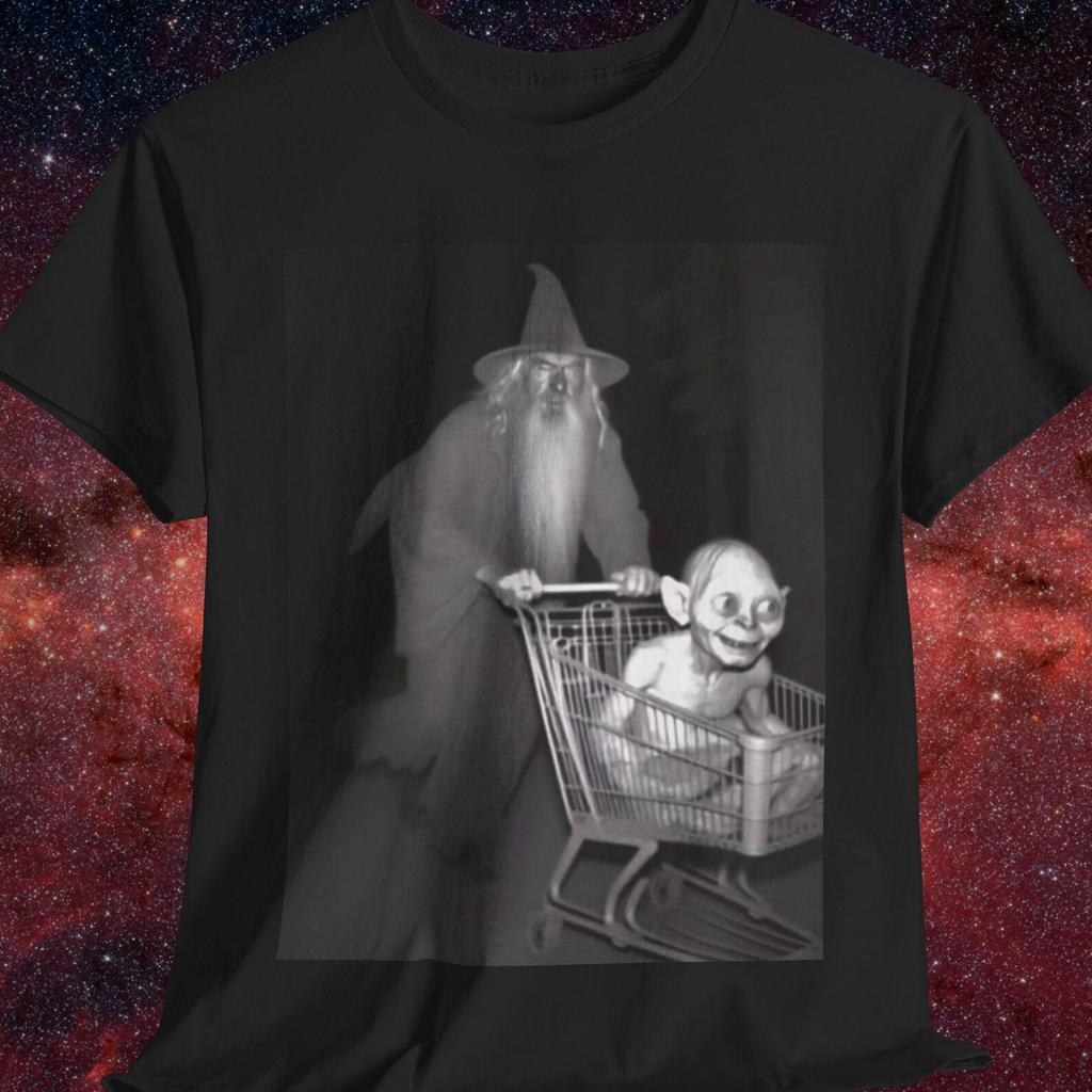 Wizard With Goblin Meme Tee: Funny Tomfoolery T shirt