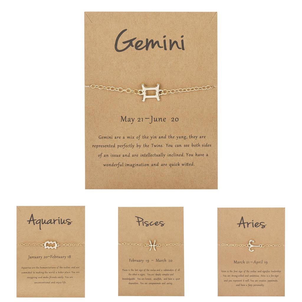 Браслет-цепочка с подвеской-созвездием из сплава для подарков на путешествия и юбилеи