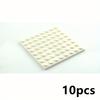 10 шт. 8x8 Базовая пластина для строительных блоков, совместимая с 41593, Тонкая доска, Кирпичики для фигурок, Сделай сам, Детские развивающие сборные кирпичики, Игрушки
