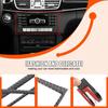 Soft Carbon Fiber Center Console AC Switch Sticker For Benz E-Class 2014-2015