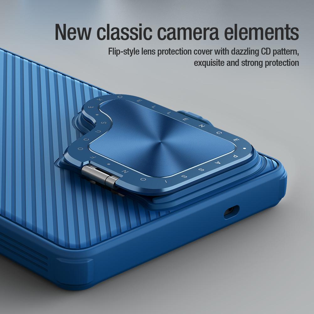 For Samsung Galaxy S25 Ultra Phone Case Nillkin CamShield Prop Magnetic Hard PC+TPU Shell Shockproof Back Cover