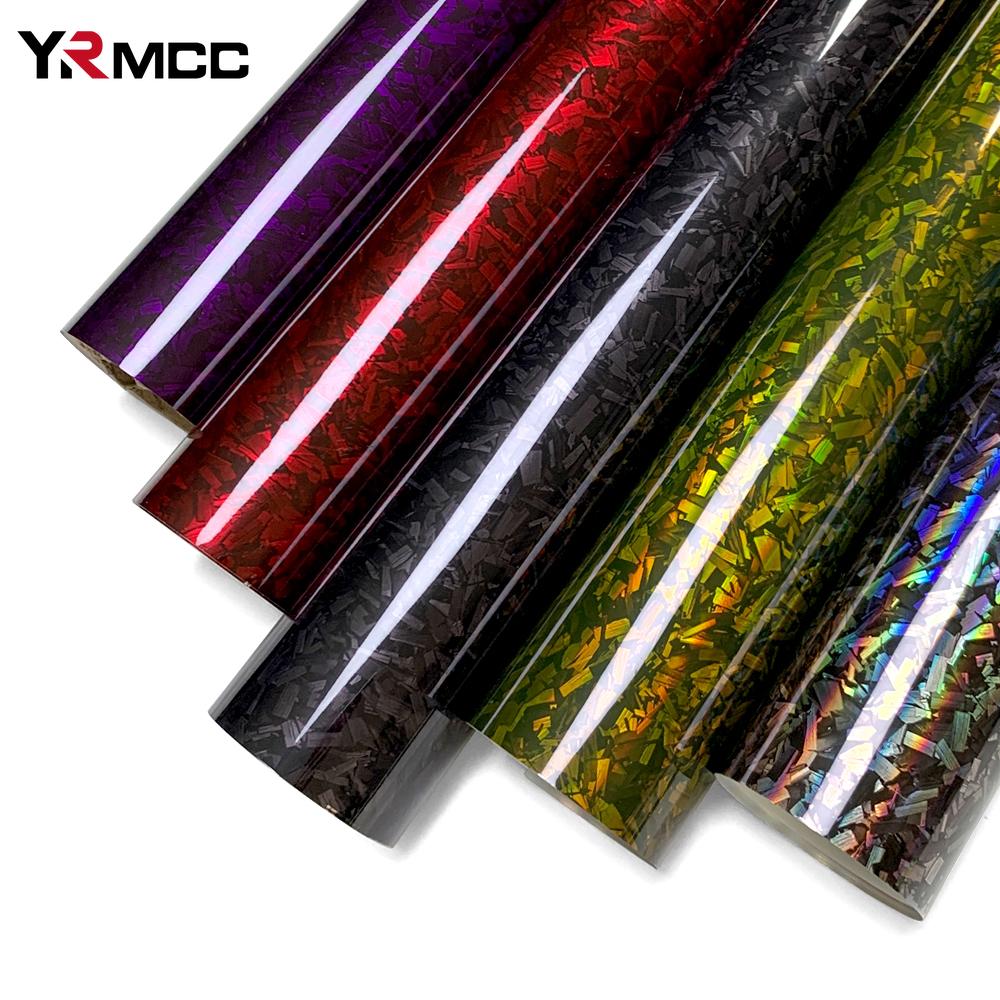 Car Carbon Fiber Wrap Film Self-Adhesive Color Change Film Air-release Protective Stickers for Motorcycle Helmet Car Accessories