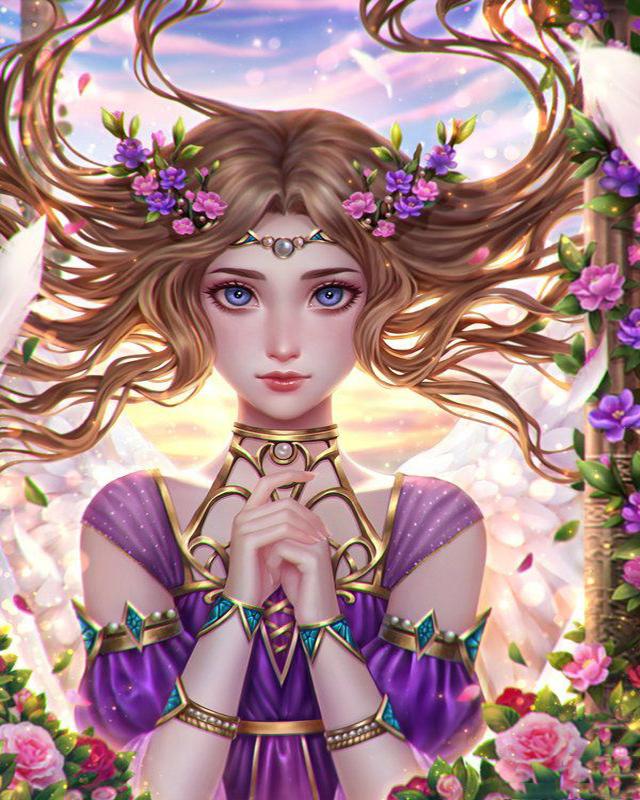 5D DIY алмазная живопись Русалка полная дрель вышивка крестиком Алмазная вышивка феи и животные домашняя картина горный хрусталь подарок ручной работы