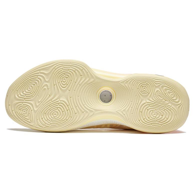 Баскетбольные кроссовки Li Ning Yu Shuai Evolution Low Honeydew, нескользящие, прочные, легкие, низкие, мужские, светло-кремово-желтые, ABAS161-3