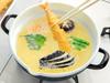 Takagi Metal Industries Tempura Pot, Fry & Fondue Pot, Enamel, 3.0L, Black HT-24BW