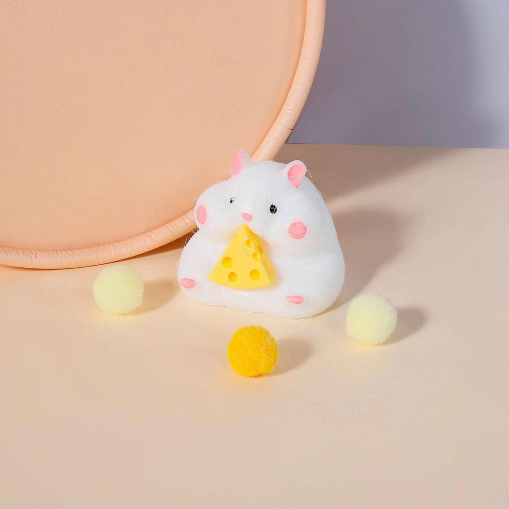 Cute Hamster Squishy Toy: Stress Relief & Slow Rebound
