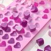55 отверстий Сердце Силиконовая форма для свечи Ароматизированная свеча Любовь Смола Форма 3D Свечи Изготовление Романтический домашний декор Ручная работа Подарки на свадьбу
