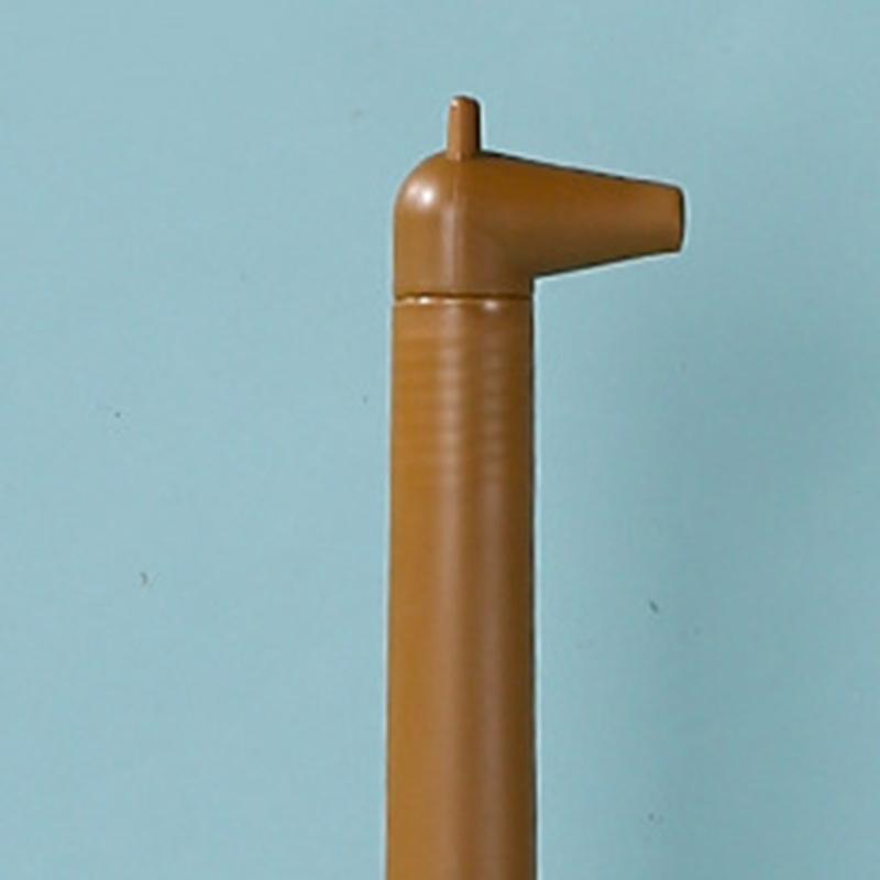 Cute Toilet Cleaning Brush Giraffe Shape Toilet Brush and Holder Long Handle Toilet Scrubber for Toilet Cleaning