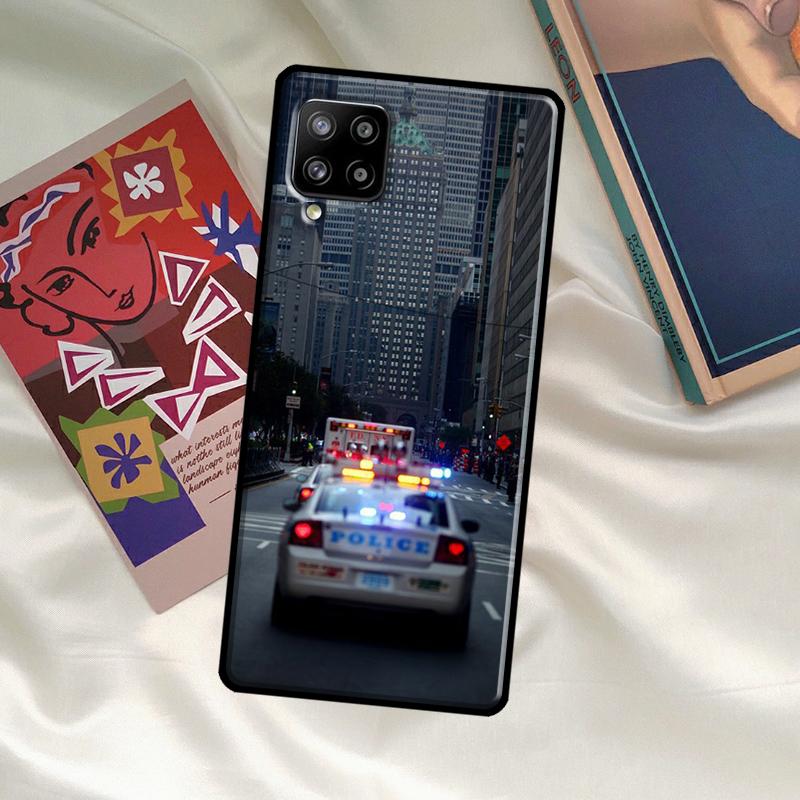 Чехол Police Car для Samsung Galaxy A52 A32 A12 A33 A06 A16 A26 A36 A56 A15 A53 A13 A34 A54 A14 A35 A55