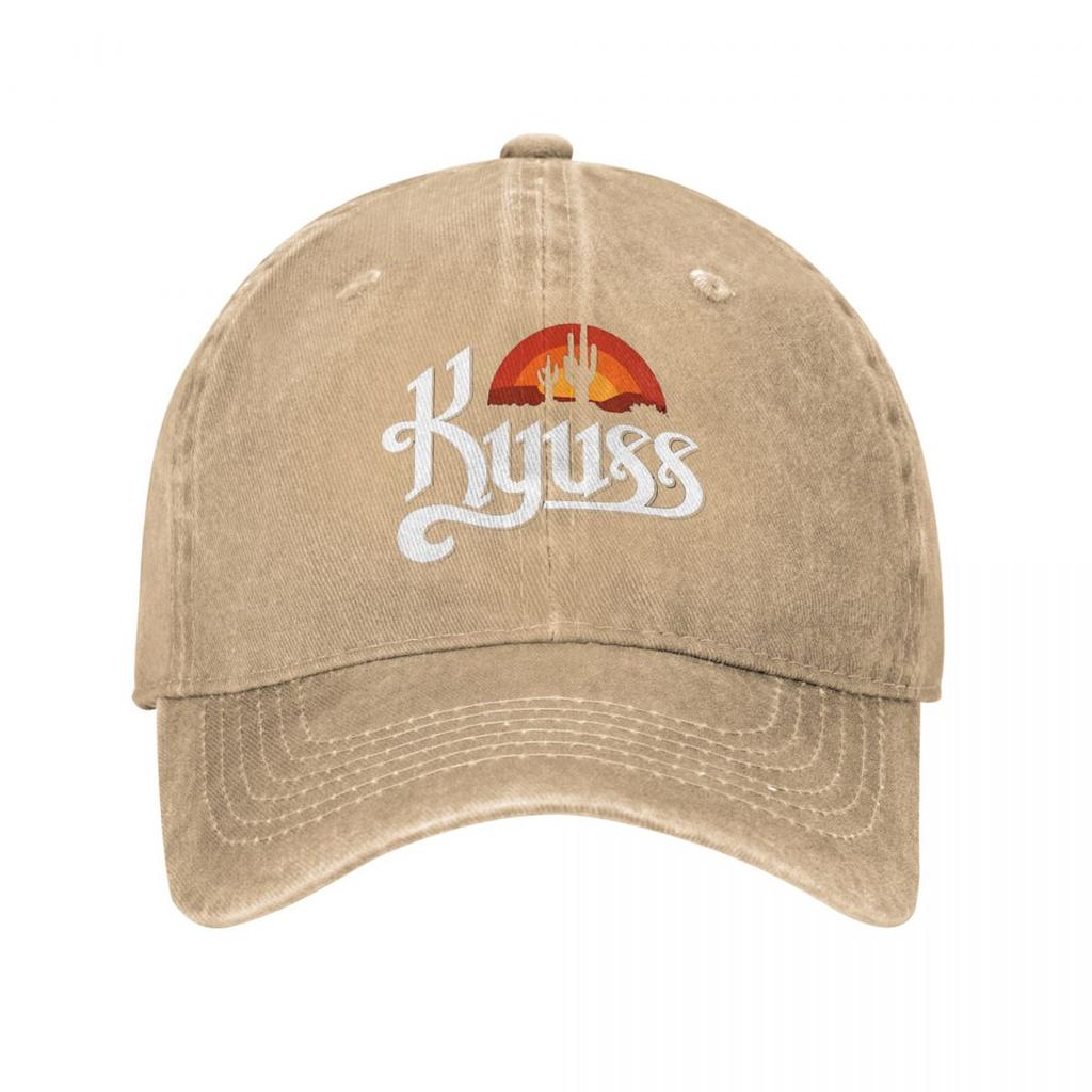 Классические бейсболки Kyuss Original Qotsa Snake Унисекс Потертая джинсовая кепка-snapback Kyuss Homme Хай-рок Тренировки Шляпы Кепка