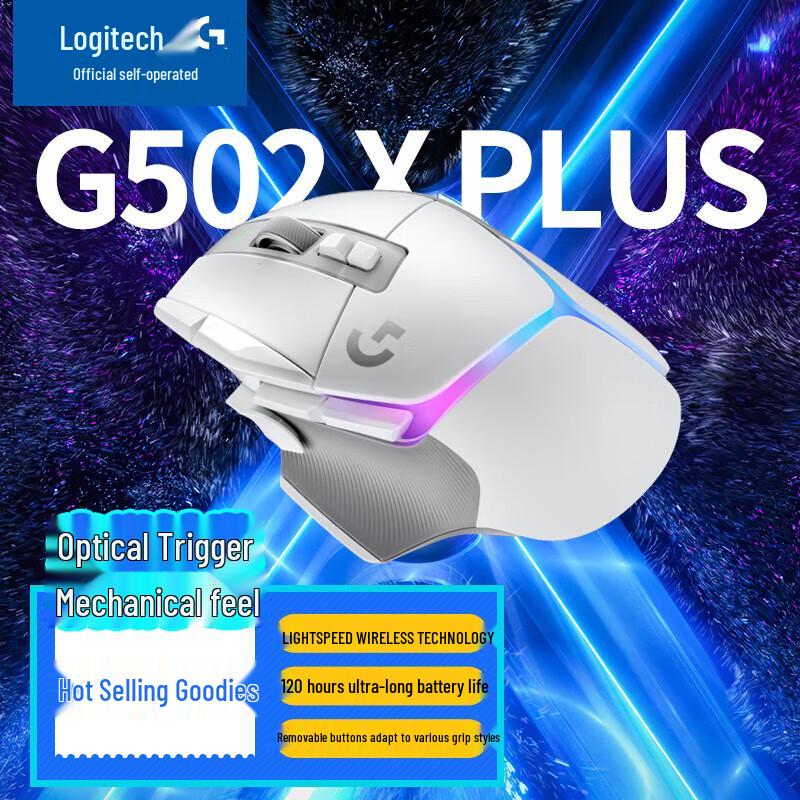 Logitech G502 X PLUS LIGHTSPEED Wireless RGB Gaming Mouse