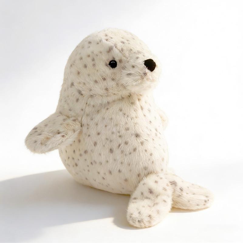 Cute Seal Snail Plush Toy Stuffed Doll Cartoon Animal Conch Birthday Gift Christmas Present