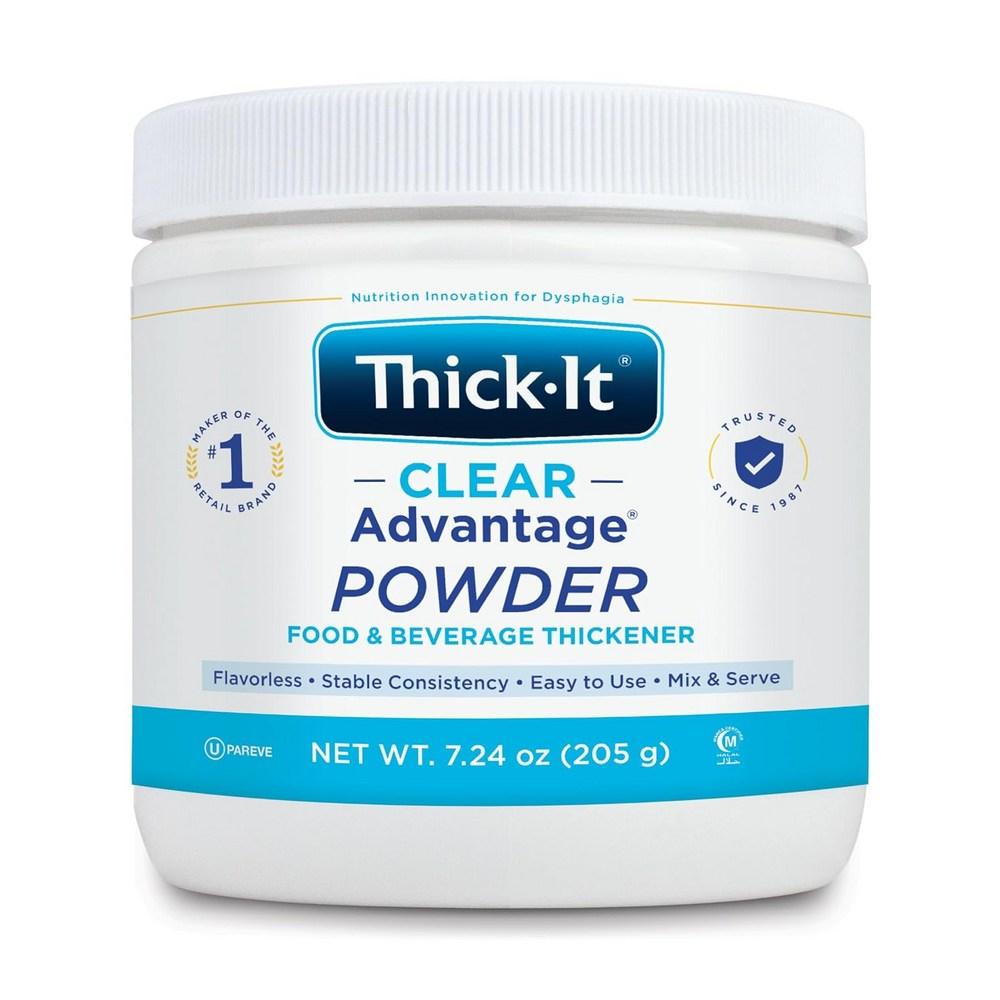 THICK IT Clear Food & Beverage Thickener Powder 24oz Transparent Soft 1 pcs Suitable for Difficulty Swallowing